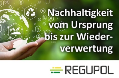 Nachhaltigkeit von REGUPOL Produkten