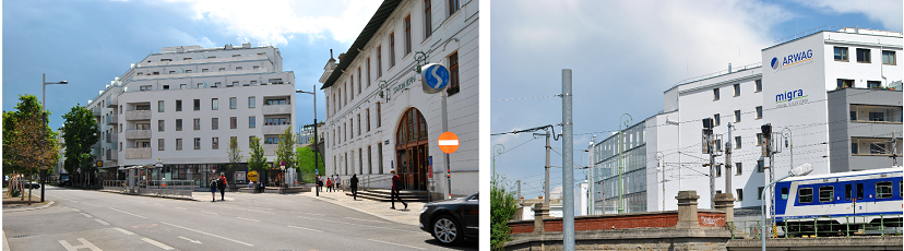 Fundamentisolierung neben SBahn-Station-Hernals